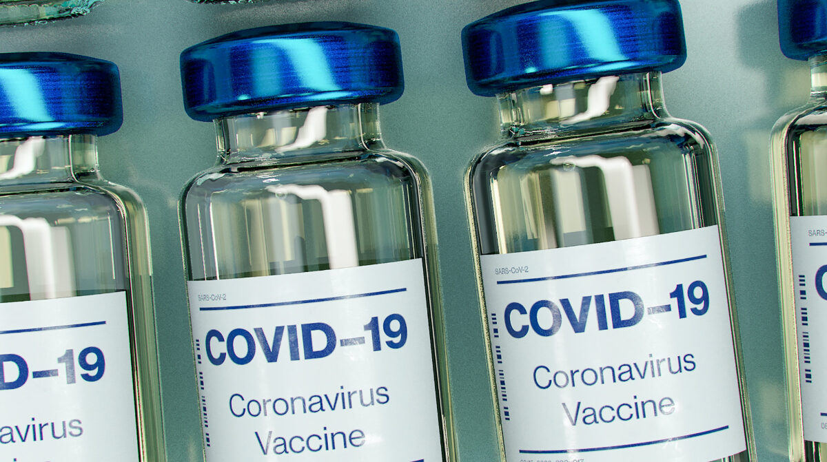 COVID-vaccin ampul
